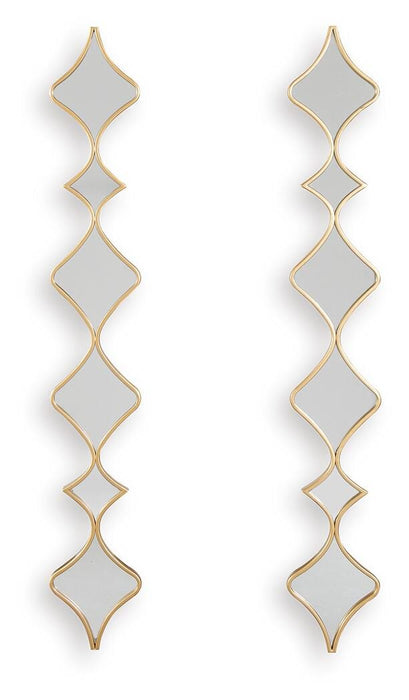 Harriswood Accent Mirror Set (Set of 2) - Valley Furniture (Rohnert Park, CA)