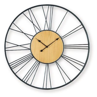 Brockett Wall Clock - Valley Furniture (Rohnert Park, CA)
