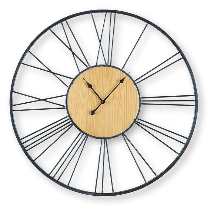 Brockett Wall Clock - Valley Furniture (Rohnert Park, CA)
