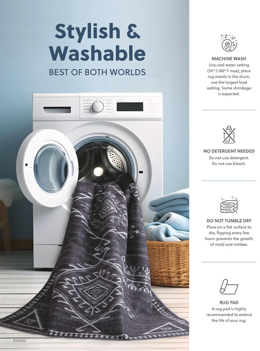 Garyard 5' x 7' Washable Rug - Valley Furniture (Rohnert Park, CA)