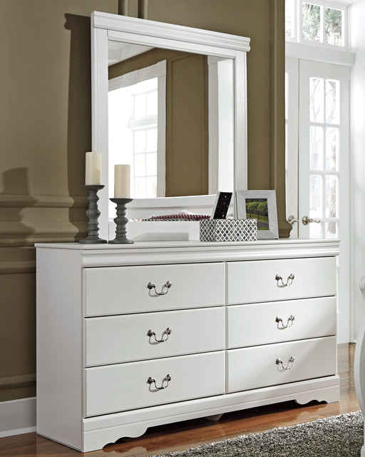 Anarasia Dresser and Mirror - Valley Furniture (Rohnert Park, CA)