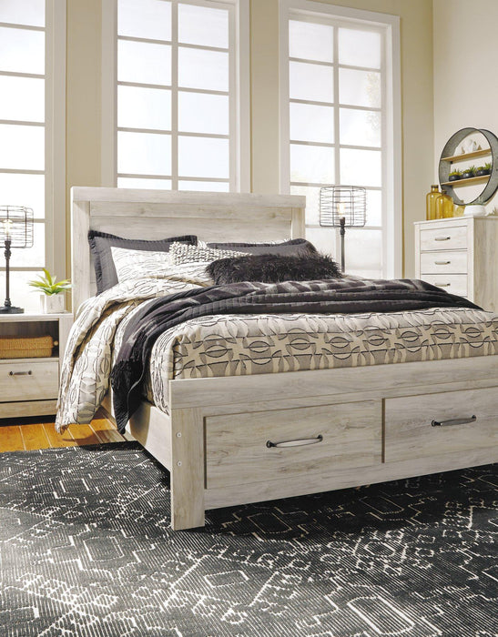 Bellaby Bed with 2 Storage Drawers - Valley Furniture (Rohnert Park, CA)