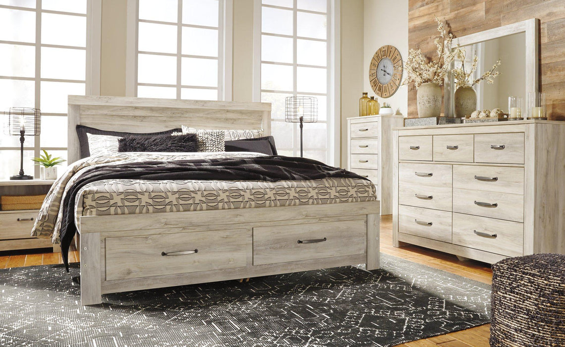 Bellaby Bed with 2 Storage Drawers - Valley Furniture (Rohnert Park, CA)