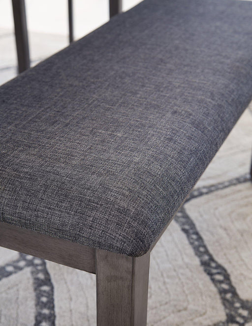 Bridson Dining Table and Chairs with Bench (Set of 6) - Valley Furniture (Rohnert Park, CA)