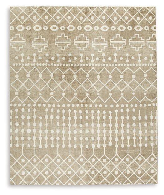Bunchly 7'10" x 10'3" Washable Rug - Valley Furniture (Rohnert Park, CA)