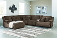 Top Tier Reclining Sectional with Chaise - Valley Furniture (Rohnert Park, CA)