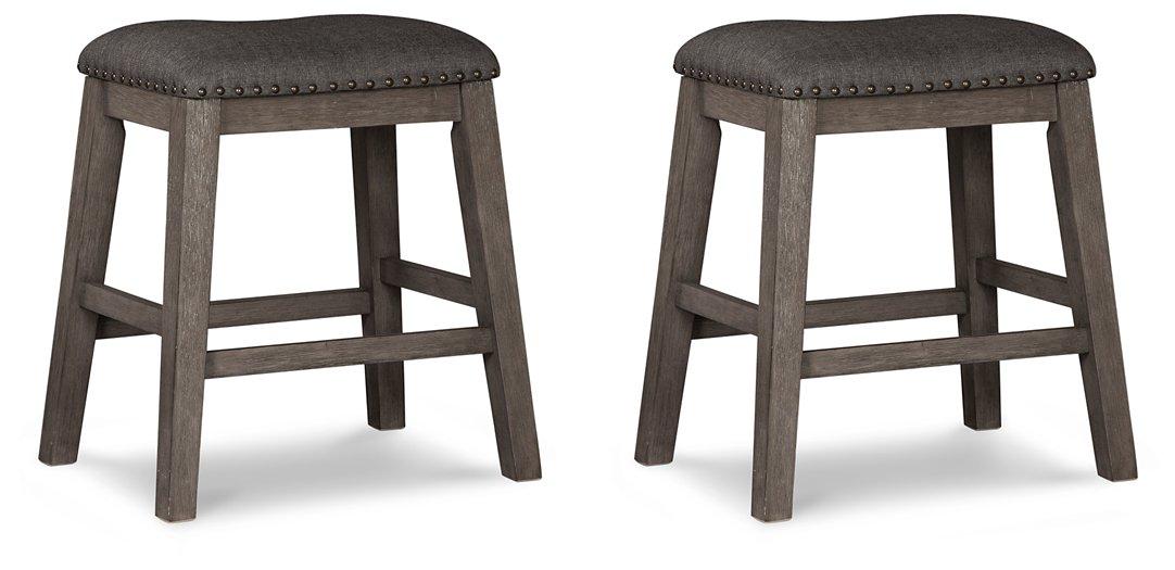 Caitbrook Counter Height Upholstered Bar Stool - Valley Furniture (Rohnert Park, CA)