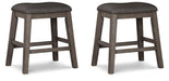 Caitbrook Counter Height Upholstered Bar Stool - Valley Furniture (Rohnert Park, CA)