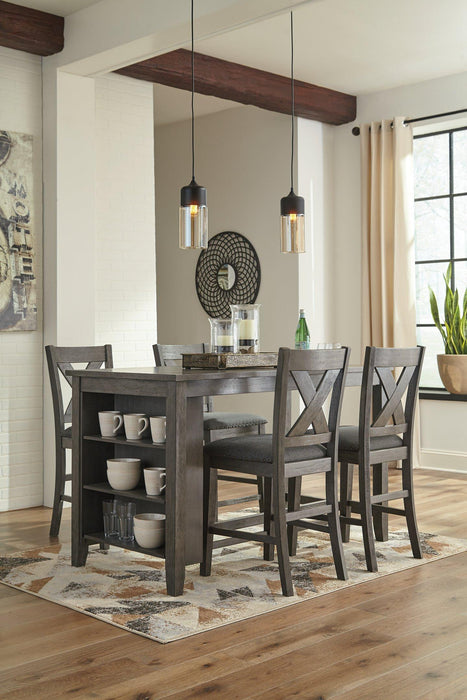Caitbrook Counter Height Upholstered Bar Stool - Valley Furniture (Rohnert Park, CA)