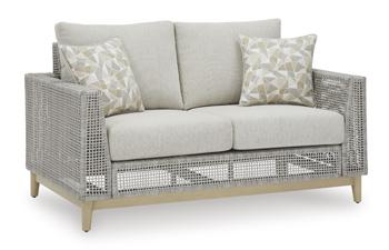 Seton Creek Outdoor Loveseat with Cushion