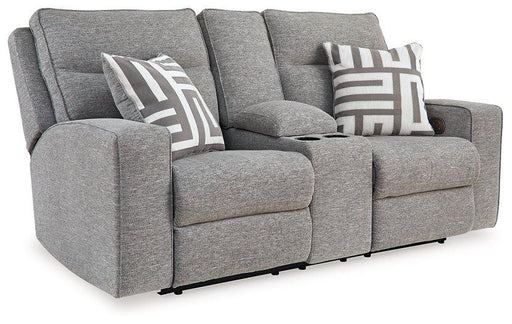Biscoe Power Reclining Loveseat - Valley Furniture (Rohnert Park, CA)
