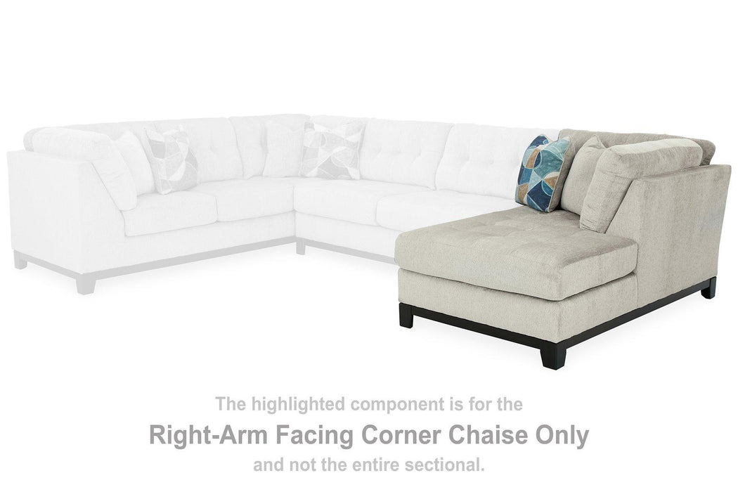 Maxon Place Sectional with Chaise - Valley Furniture (Rohnert Park, CA)