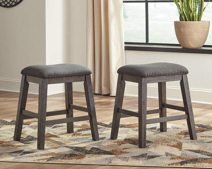 Caitbrook Counter Height Upholstered Bar Stool - Valley Furniture (Rohnert Park, CA)