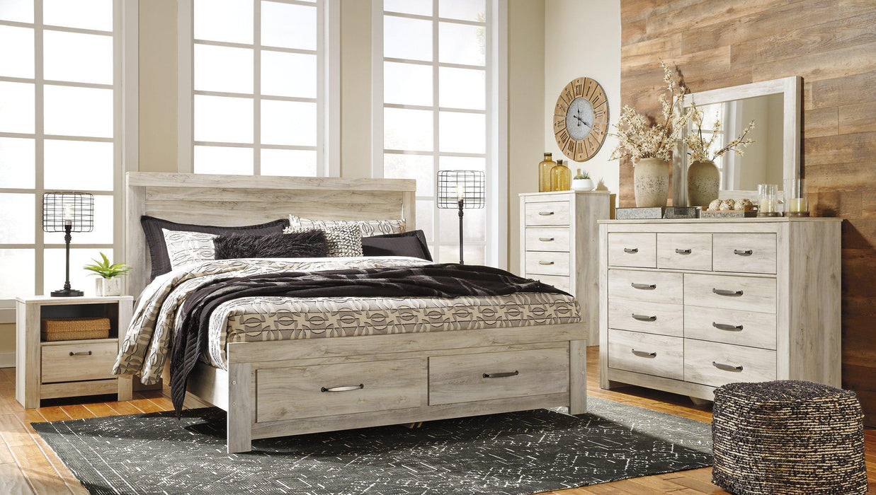 Bellaby Bed with 2 Storage Drawers - Valley Furniture (Rohnert Park, CA)