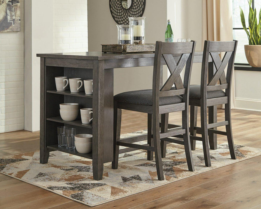Caitbrook Counter Height Dining Package - Valley Furniture (Rohnert Park, CA)