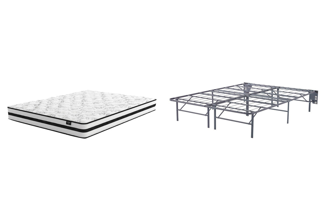 8 Inch Chime Innerspring Mattress Set - Valley Furniture (Rohnert Park, CA)