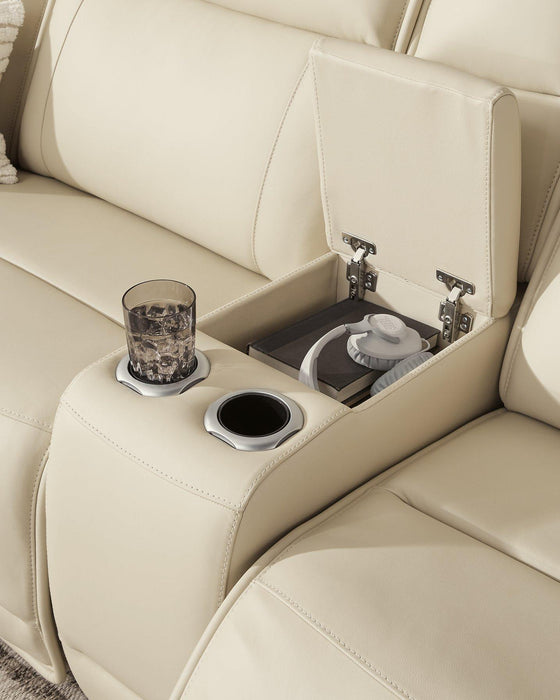 Double Deal Reclining Sectional with Console - Valley Furniture (Rohnert Park, CA)