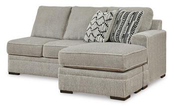 Calnita Sectional with Chaise - Valley Furniture (Rohnert Park, CA)