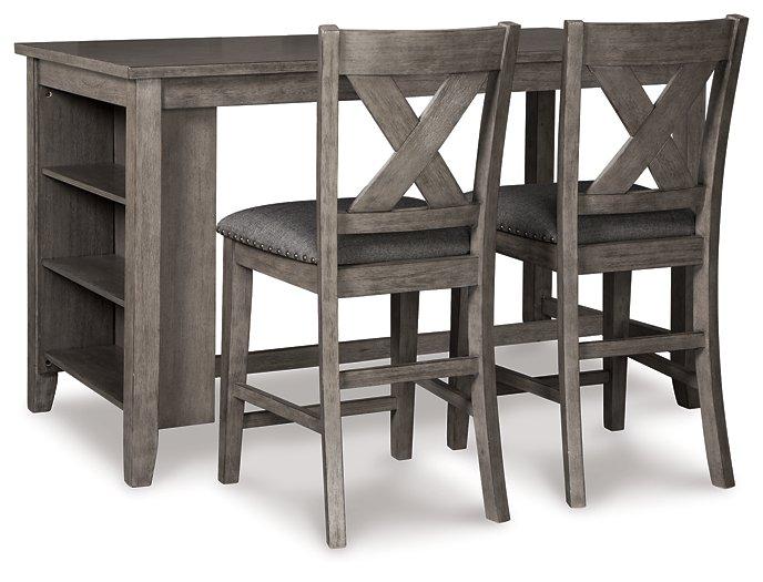 Caitbrook Counter Height Dining Package - Valley Furniture (Rohnert Park, CA)