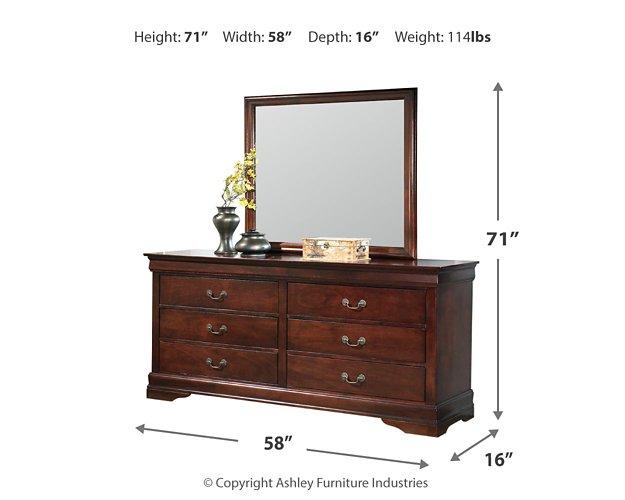 Alisdair Dresser and Mirror - Valley Furniture (Rohnert Park, CA)
