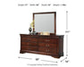 Alisdair Dresser and Mirror - Valley Furniture (Rohnert Park, CA)