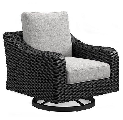 Beachcroft Outdoor Swivel Lounge with Cushion - Valley Furniture (Rohnert Park, CA)