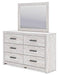 Cayboni Dresser and Mirror - Valley Furniture (Rohnert Park, CA)