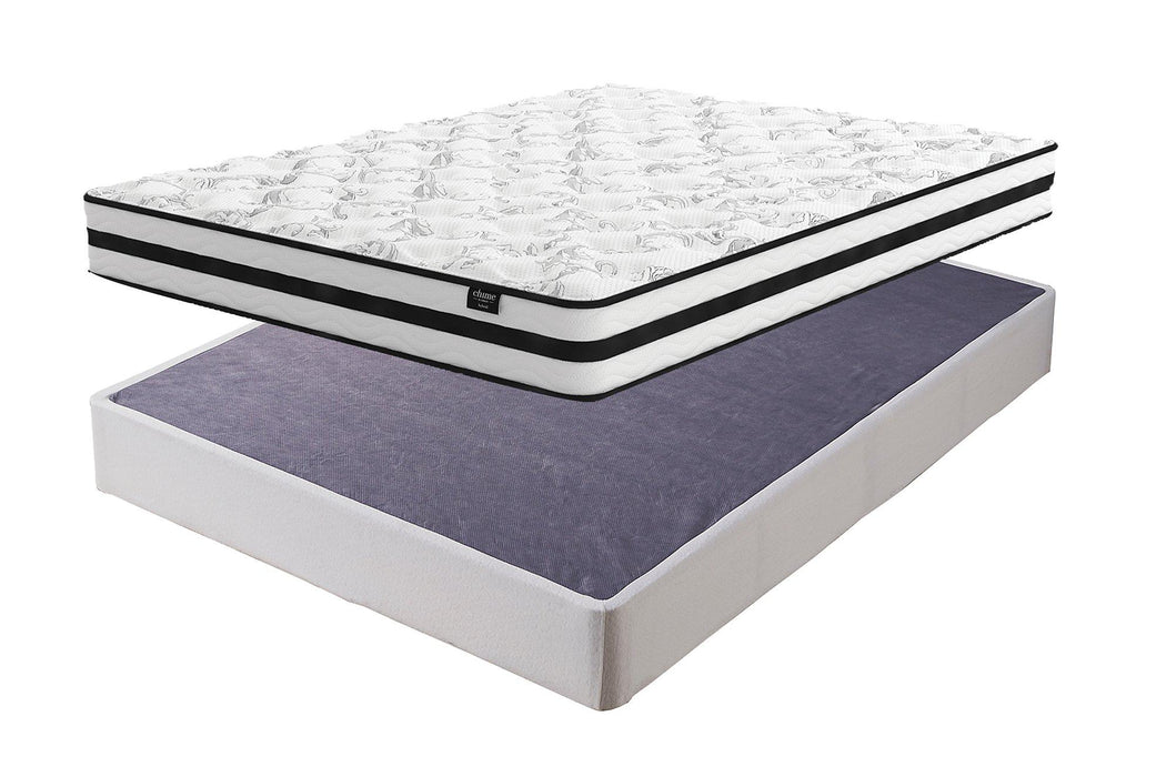 8 Inch Chime Innerspring Mattress Set - Valley Furniture (Rohnert Park, CA)