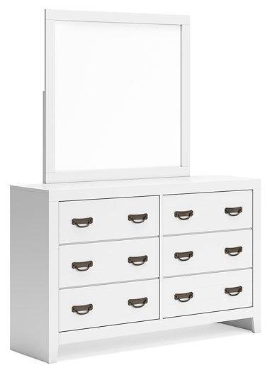 Binterglen Dresser and Mirror - Valley Furniture (Rohnert Park, CA)