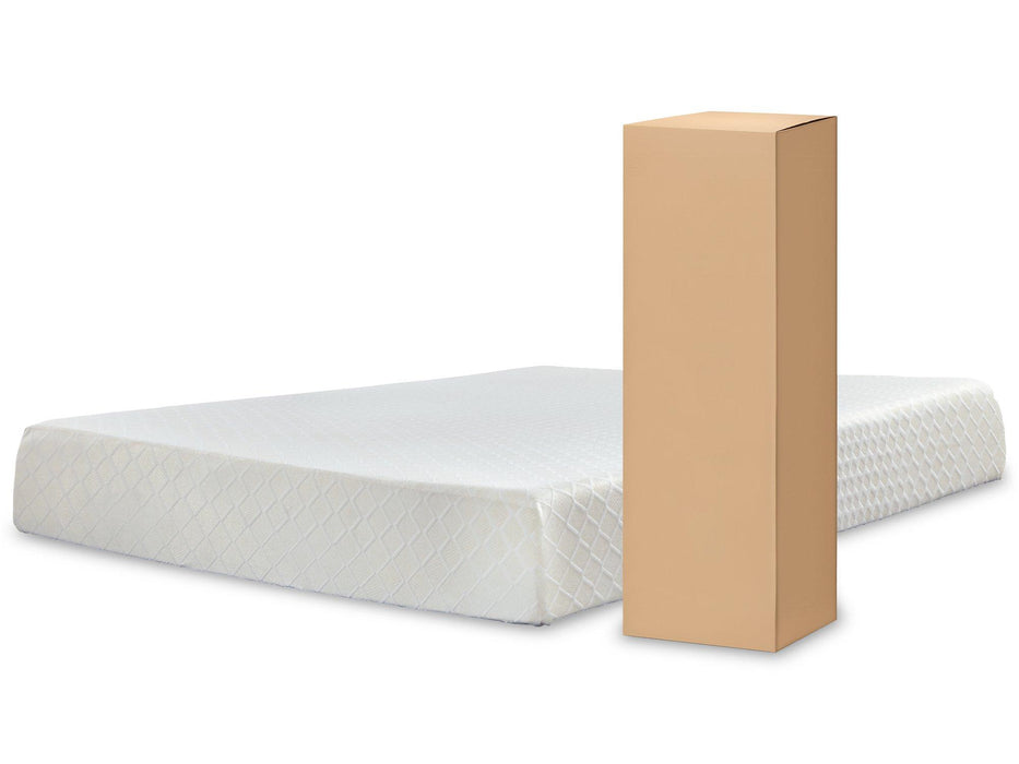 10 Inch Chime Memory Foam Mattress Set - Valley Furniture (Rohnert Park, CA)
