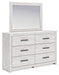 Cayboni Dresser and Mirror - Valley Furniture (Rohnert Park, CA)