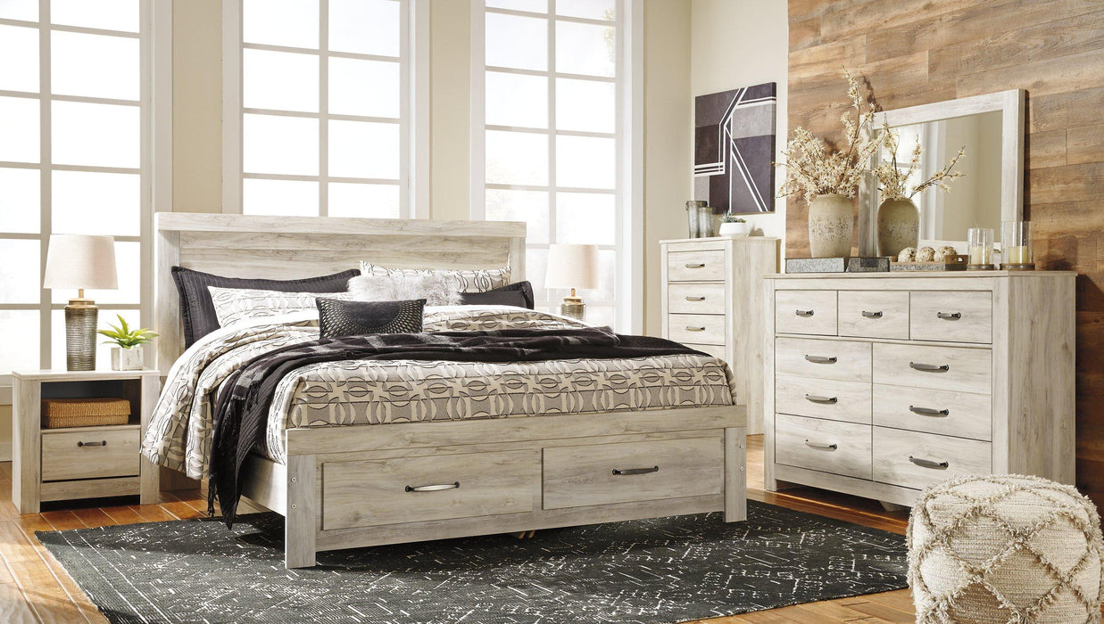 Bellaby Bed with 2 Storage Drawers - Valley Furniture (Rohnert Park, CA)