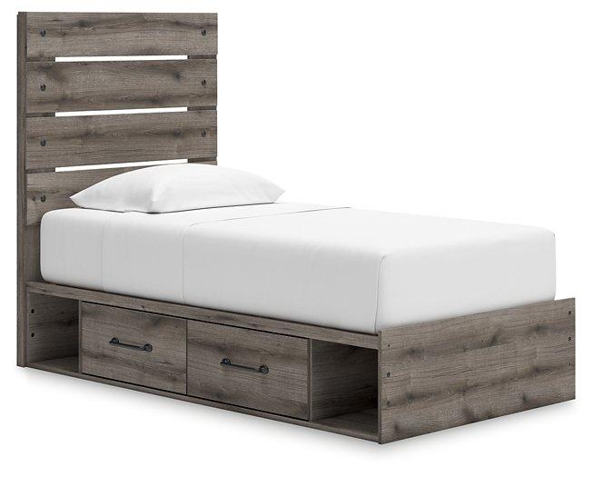 Graystorm Bed with Storage - Valley Furniture (Rohnert Park, CA)