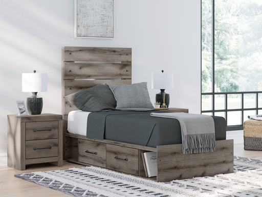 Graystorm Bed with Storage - Valley Furniture (Rohnert Park, CA)