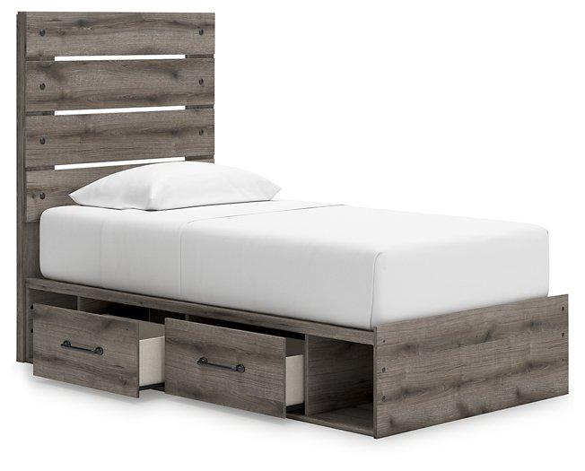 Graystorm Bed with Storage - Valley Furniture (Rohnert Park, CA)
