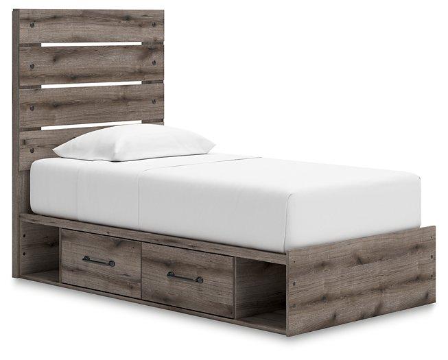 Graystorm Bed with Storage - Valley Furniture (Rohnert Park, CA)