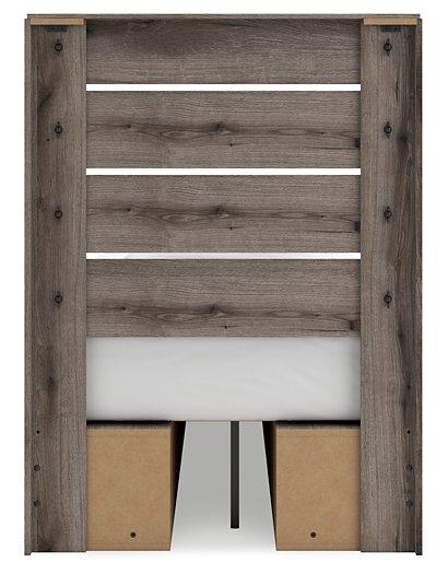 Graystorm Bed with Storage - Valley Furniture (Rohnert Park, CA)