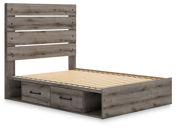 Graystorm Bed with Storage - Valley Furniture (Rohnert Park, CA)
