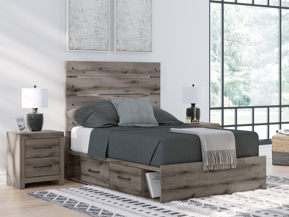 Graystorm Bed with Storage - Valley Furniture (Rohnert Park, CA)