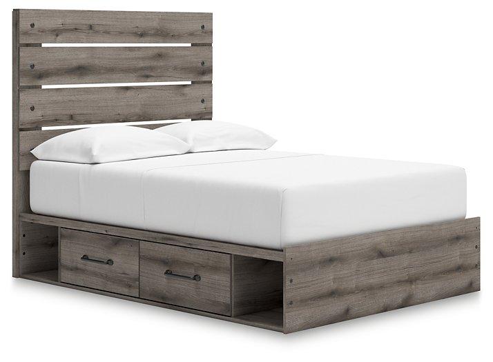 Graystorm Bed with Storage - Valley Furniture (Rohnert Park, CA)
