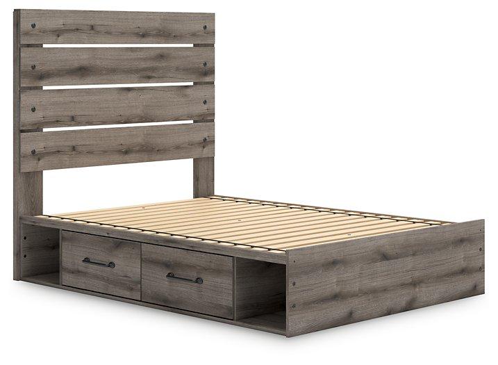 Graystorm Bed with Storage - Valley Furniture (Rohnert Park, CA)