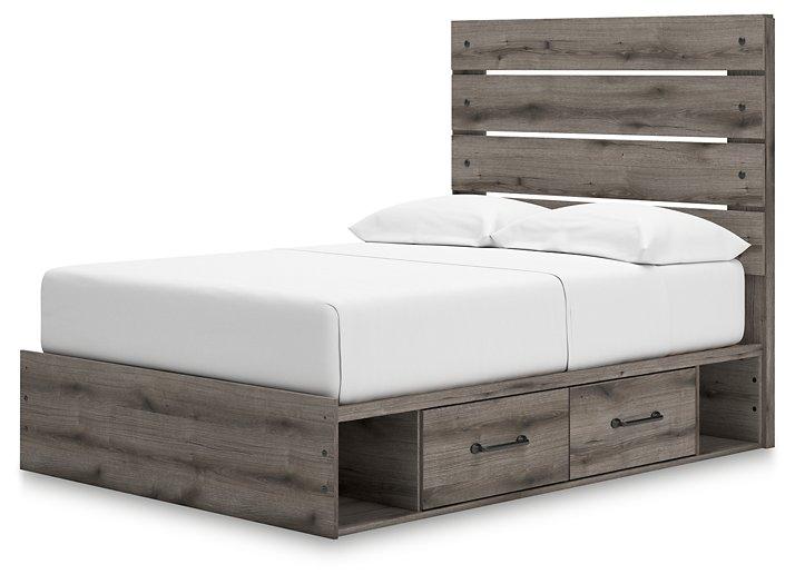 Graystorm Bed with Storage - Valley Furniture (Rohnert Park, CA)