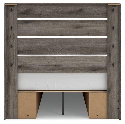 Graystorm Bed with Storage - Valley Furniture (Rohnert Park, CA)