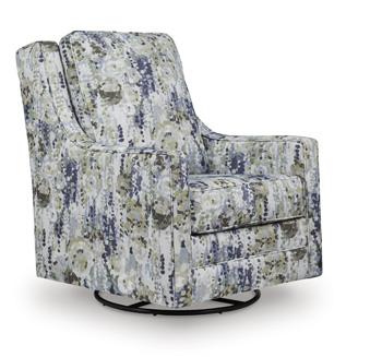 Dustinford Swivel Glider Accent Chair - Valley Furniture (Rohnert Park, CA)