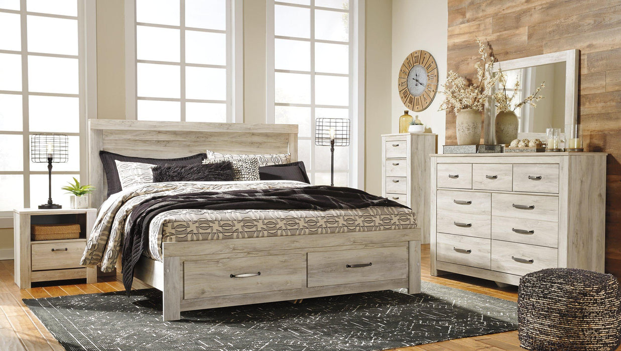 Bellaby Bed with 2 Storage Drawers - Valley Furniture (Rohnert Park, CA)