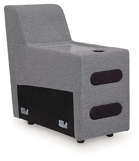 Modmax II Power Reclining Sectional with Audio Consoles - Valley Furniture (Rohnert Park, CA)