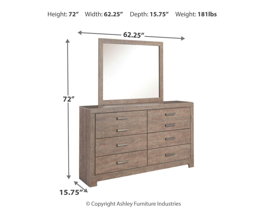 Culverbach Dresser and Mirror - Valley Furniture (Rohnert Park, CA)