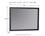 Danziar Bedroom Mirror - Valley Furniture (Rohnert Park, CA)
