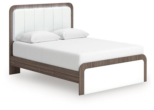 Kendanport Upholstered Bed - Valley Furniture (Rohnert Park, CA)