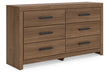 Broachmyn Dresser and Mirror - Valley Furniture (Rohnert Park, CA)